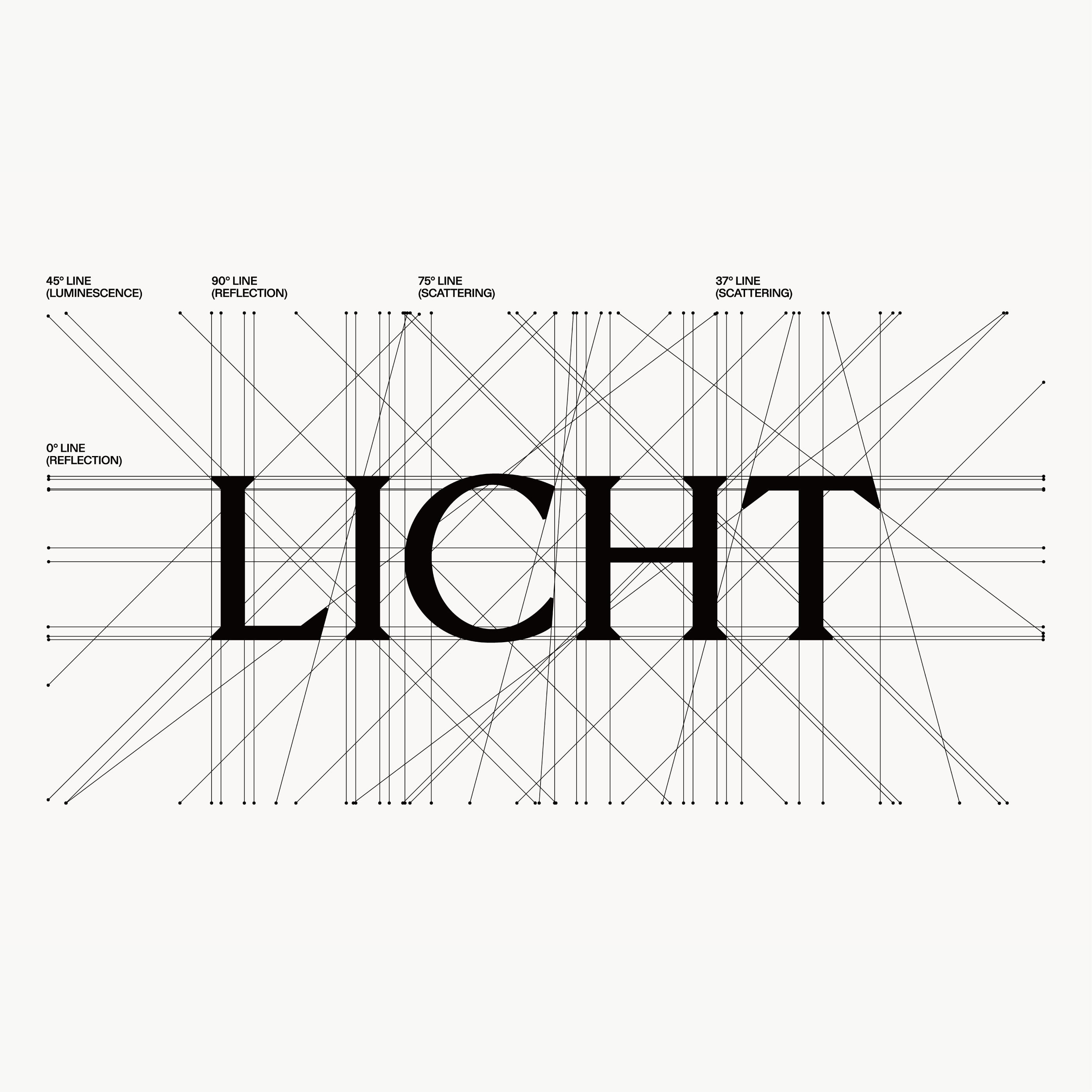 「LICHT」ロゴモーショングラフィックス